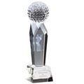 KK023A Glass golf trophy